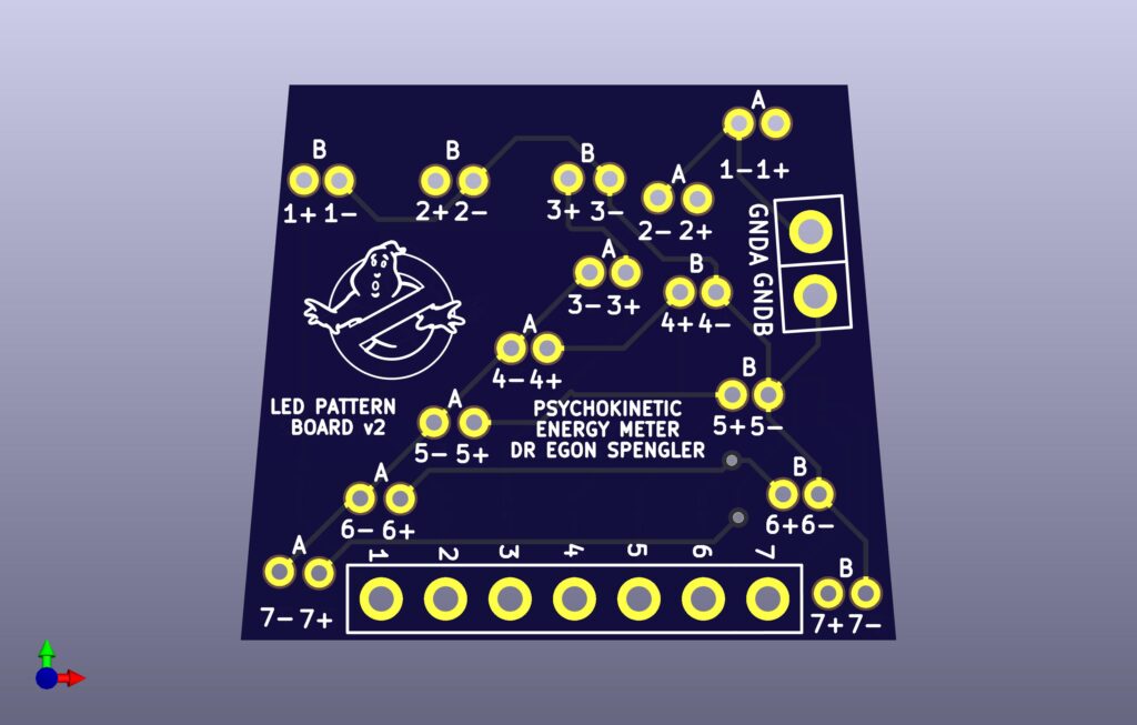 LED Pattern Board PCB – GB1 MSHDesignSTUDIO Version – Pixel Props Store