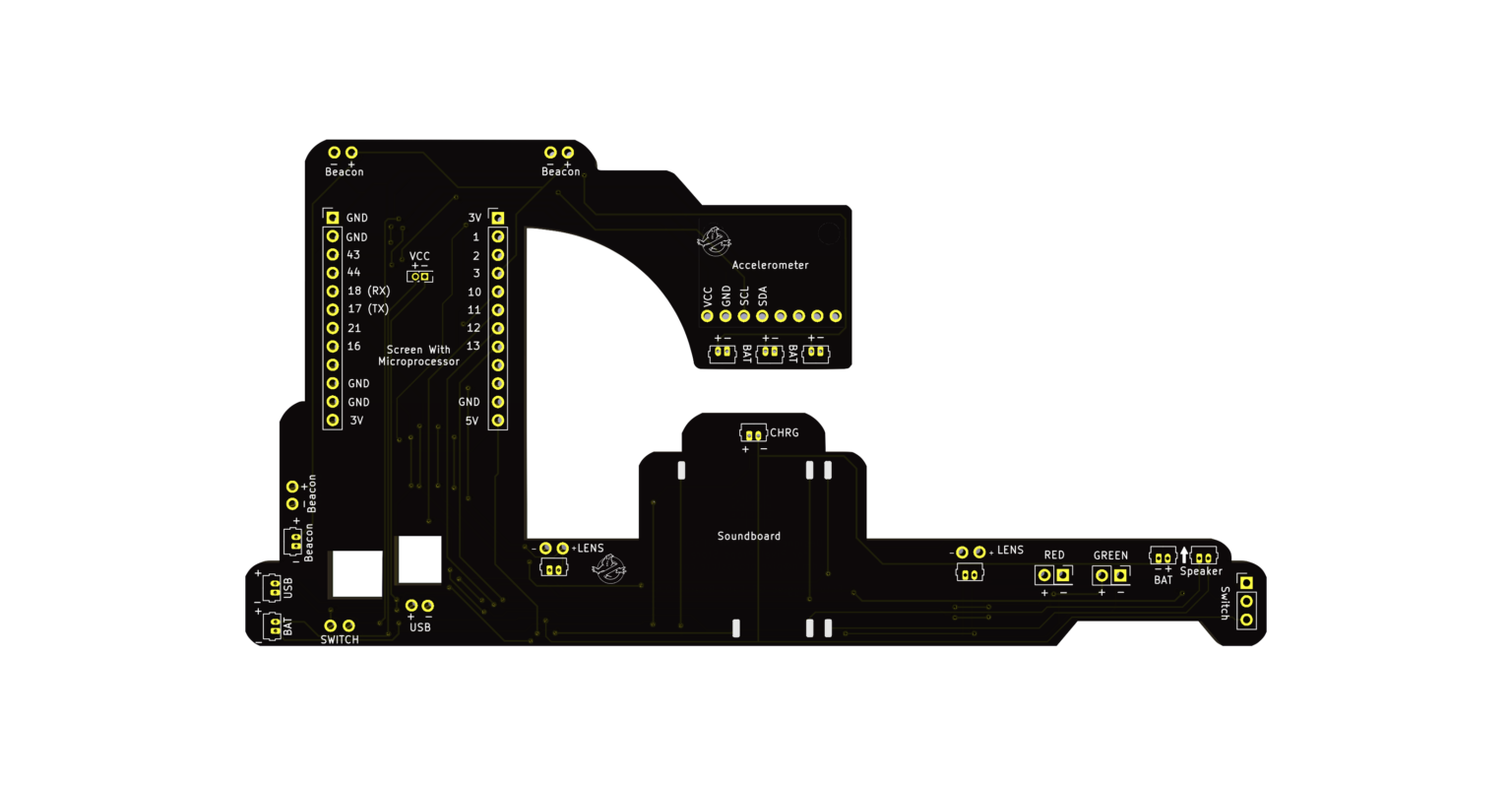 Ecto Goggles GB Fans Control Board